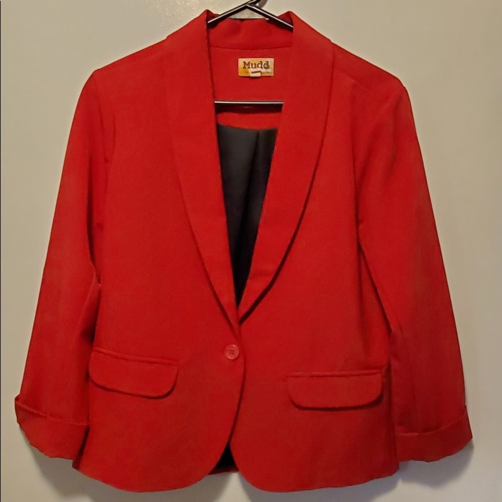 Mudd brand red blazer